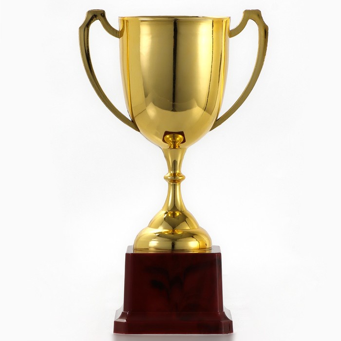 Кубок 116, наградная фигура, золото, подставка пластик, 29 × 11,5 × 7,8 см. - фото 1908366347