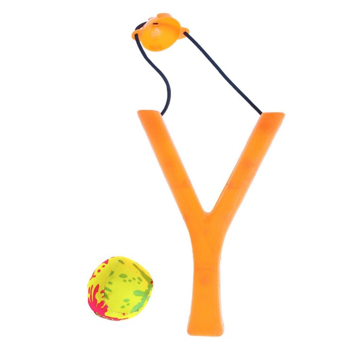 Рогатка и водная бомбочка, цвета МИКС - Фото 1