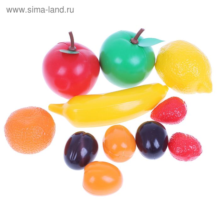 Набор «Фрукты», 11 элементов - Фото 1