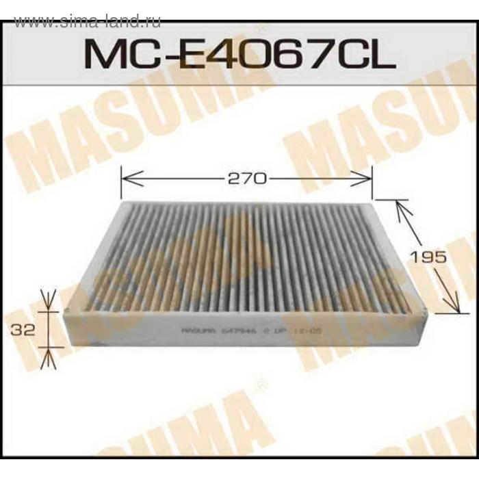 Фильтр салонный   Masuma MCE4067CL - Фото 1