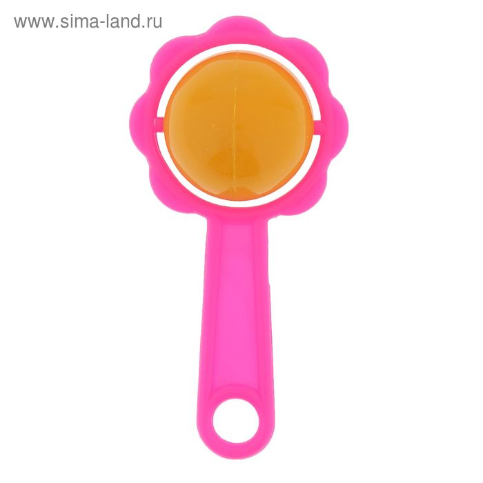 Погремушка "Ромашка", цвета МИКС - Фото 1