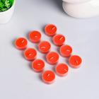 Свеча в гильзе "Круг", 1 шт, красная - Фото 1