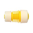 Муфта переходная, для шлангов 5/8" (16 мм) – 3/4" (19 мм), цанговое соединение, ABS-пластик, Greengo - Фото 3