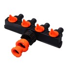 Распределитель 4-канальный, внутренняя резьба 1", быстросъёмное соединение, пластик, Greengo - Фото 3