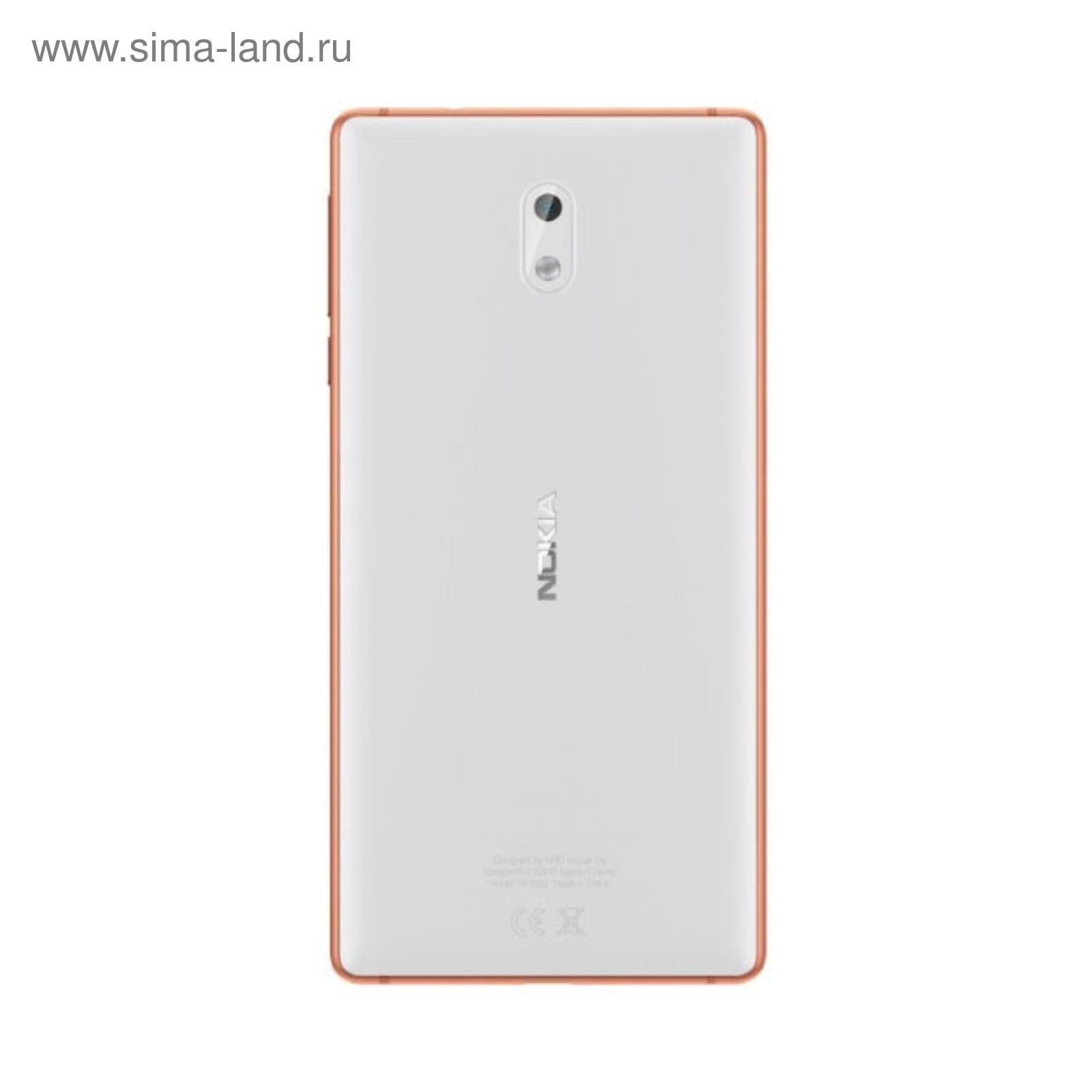 Смартфон Nokia 3 DS Copper White LTE TA-1032, цвет медный белый