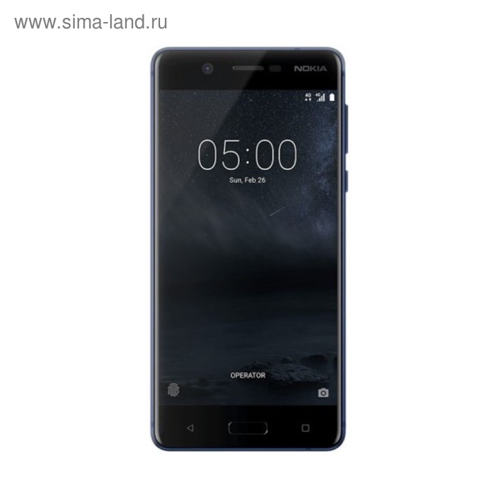 Смартфон Nokia 5 DS Blue LTE TA-1053, цвет синий - Фото 1