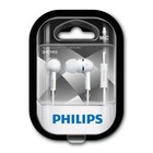 Наушники с микрофоном Philips she 1455WT, вкладыши вакуумные, белые - Фото 2