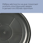 Ведро строительное, 12 л, пластик - Фото 5