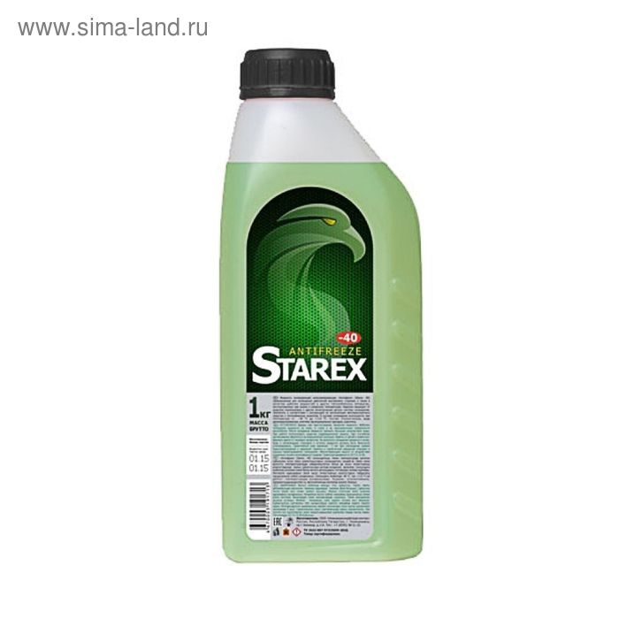Антифриз STAREX Green, 1 кг - Фото 1