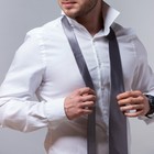 Подарочный набор: галстук и фляга "Для смелых решений" - Фото 3