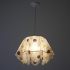 Люстра BayerLux Подвес BayerLux "Джули" E27 1х60Вт бел./желт./кор. 40х40х100 см 2604940