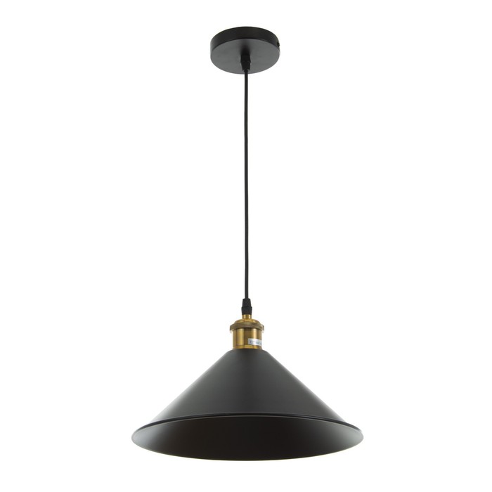 Светильник BayerLux «Грегори» 40 Вт E27 черный 30×30×14-100 см - Фото 1