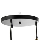 Светильник BayerLux «Грегори» черный 3×40W E27 52×52×92 см - Фото 5