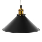 Светильник BayerLux «Грегори» черный 3×40W E27 52×52×92 см - Фото 6