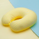Игрушка-антистресс «Полосатик», подголовник с заклёпкой, цвет жёлтый 2790818