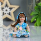 Кукла коллекционная керамика "Малышка в платье с белым передничком" 9 см МИКС - Фото 1