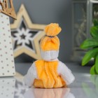 Кукла коллекционная керамика "Малышка в комбинезоне и шарфике" 9 см МИКС - Фото 4