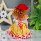 Кукла коллекционная керамика "Малышка в шляпке и цветном платье" 10,5 см МИКС - Фото 4