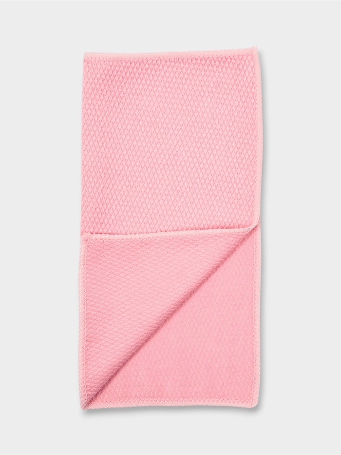 Салфетка для уборки Доляна «Ромбы», для стёкол и зеркал, 30×30 см, МИКС - Фото 1