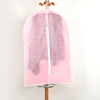 Чехол для одежды Доляна, 60×90 см, PEVA, цвет МИКС - Фото 3
