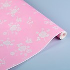 Бумага упаковочная крафт, "Виксен", розовая, двухсторонняя, 0,7 х 7,3 м - Фото 1