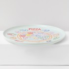 Набор блюд фарфоровый «Пицца», 7 предметов: 1 шт d=30 см, 6 шт d=20 см, рисунок МИКС - Фото 3