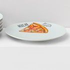 Набор блюд фарфоровый «Пицца», 7 предметов: 1 шт d=30 см, 6 шт d=20 см, рисунок МИКС - Фото 6