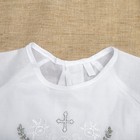 Комплект крестильный для девочки 4 предмета, рост 74-80 см, цвет белый К02-4_М - Фото 3
