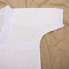 Набор крестильный для мальчика (рубашка,уголок), рост 68-74 см, цвет белый К1_М - Фото 4