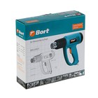 Фен технический Bort BHG-1600-P, 1500 Вт, 300/500 °С, 280-450 л/мин, защита от перегрева - Фото 4