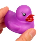 Набор резиновых игрушек для ванны «Уточки», 5 см, с пищалкой, в наборе 6 шт - Фото 5