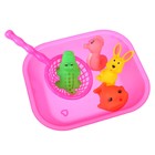 Набор резиновых игрушек для ванны «Морские забавы», с пищалкой, 6 шт, цвет МИКС, Крошка Я - Фото 6