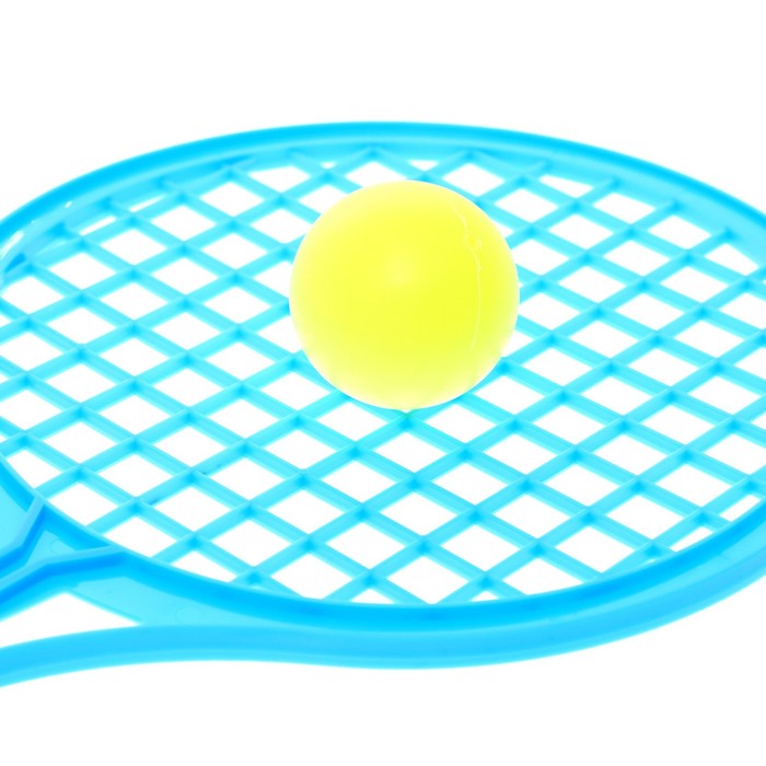 Набор ракеток «Крутой теннис», 2 ракетки, 2 шарика, цвет МИКС - фото 1884834098