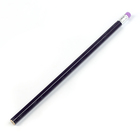 Карандаш чернографитный с ластиком, HB, корпус шестигранный, фиолетовый - Фото 2