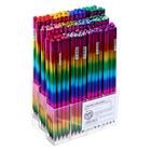 Карандаш чернографитный «Радуга» твёрдость НВ, голография, заточенный, со стразой - Фото 4