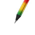 Карандаш чернографитный «Радуга» твёрдость НВ, голография, заточенный, со стразой - Фото 6