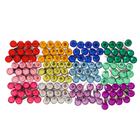 Карандаш чернографитный «Радуга» твёрдость НВ, голография, заточенный, со стразой - Фото 9