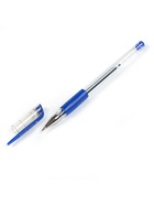 Набор гелевых ручек, 4 цвета, узел 0.7 мм, резиновый упор, в блистере на кнопке - Фото 5