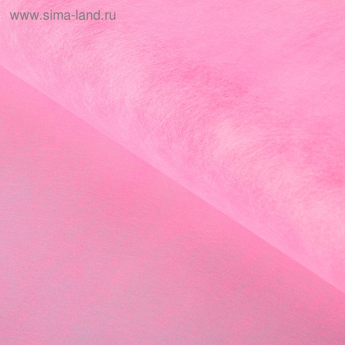 Фетр однотонный розовый, 0,5 х 15 м - Фото 1