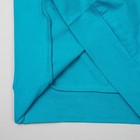 Пижама женская (футболка, бриджи) Забияка-3 цвет бирюзовый, р-р 52 - Фото 6