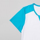 Пижама женская (футболка, бриджи) Гармония-2 цвет бирюзовый, р-р 46 - Фото 4