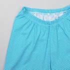Пижама женская (футболка, бриджи) Гармония-2 цвет бирюзовый, р-р 46 - Фото 8