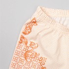 Пижама женская (майка, шорты) Нега-2 цвет коралловый, р-р 52 - Фото 7