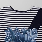 Комплект женский (туника, бриджи) Каприз цвет синий, р-р 60 - Фото 3