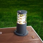 Светильник Elektrostandard садово-парковый, 60Вт, E27, IP54, на основании, Techno 1508 серый - Фото 3