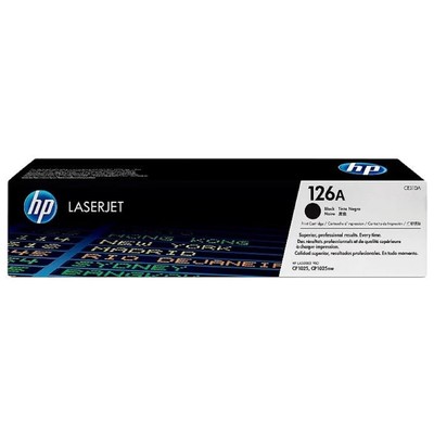 Картридж HP 126A CE310A для LJ CP1025 (1200k), черный