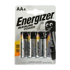 Батарейка алкалиновая Energizer Alkaline Power, AA, LR6-4BL, 1.5В, блистер, 4 шт. - Фото 3