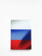 Обложка для паспорта, с рисунком, триколор - Фото 3