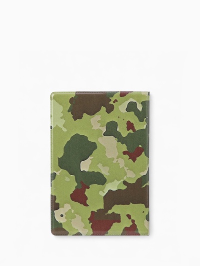 Обложка на военный билет, зелёная