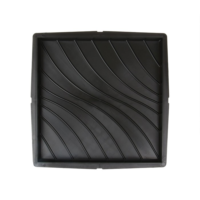 Форма для тротуарной плитки «Плита. Волна», 30 × 30 × 3 см, Ф12003, 1 шт.